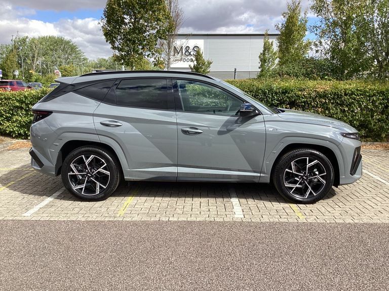 Hyundai Tucson 1.6T 48V Mhd N Line Dct Grey #5
