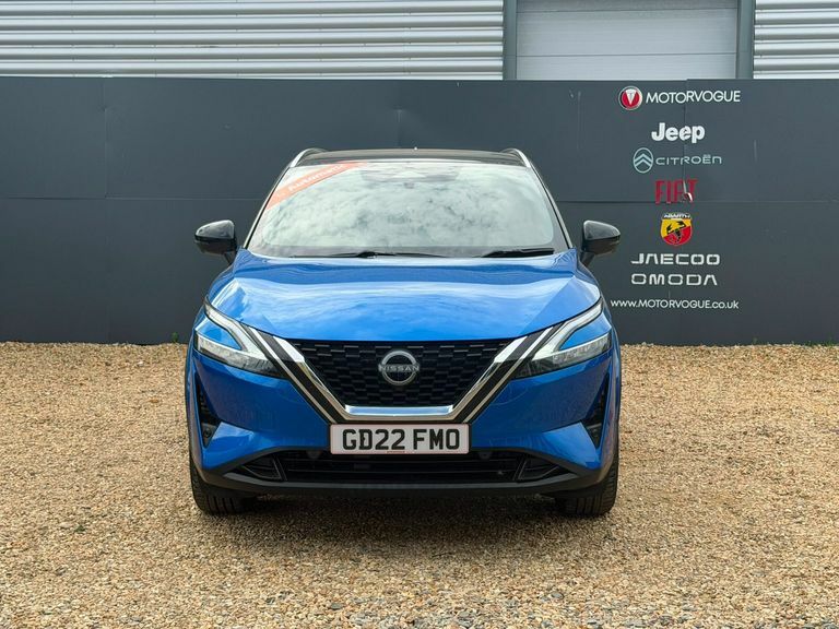 Nissan Qashqai 1.3 Dig-t Mh 158 Tekna Xtronic GD22FMO Blue #2