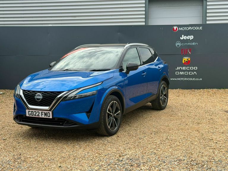 Nissan Qashqai 1.3 Dig-t Mh 158 Tekna Xtronic GD22FMO Blue #3