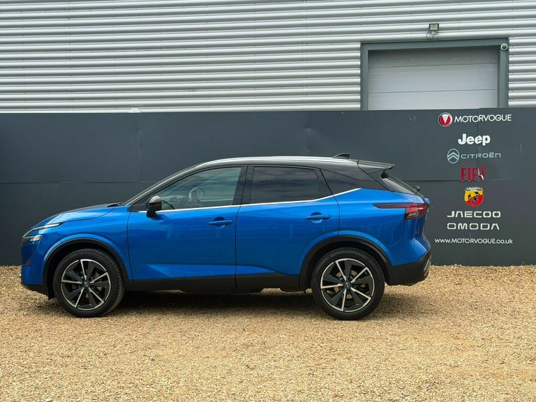 Nissan Qashqai 1.3 Dig-t Mh 158 Tekna Xtronic GD22FMO Blue #4