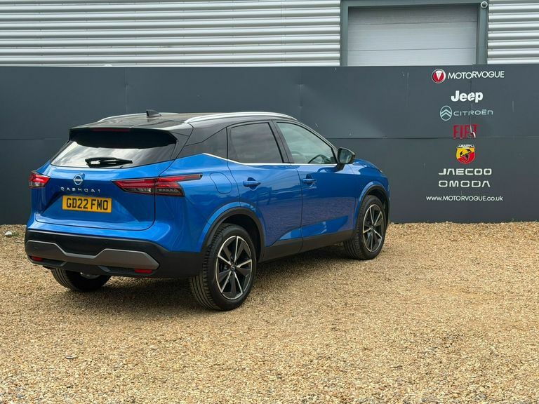 Nissan Qashqai 1.3 Dig-t Mh 158 Tekna Xtronic GD22FMO Blue #6