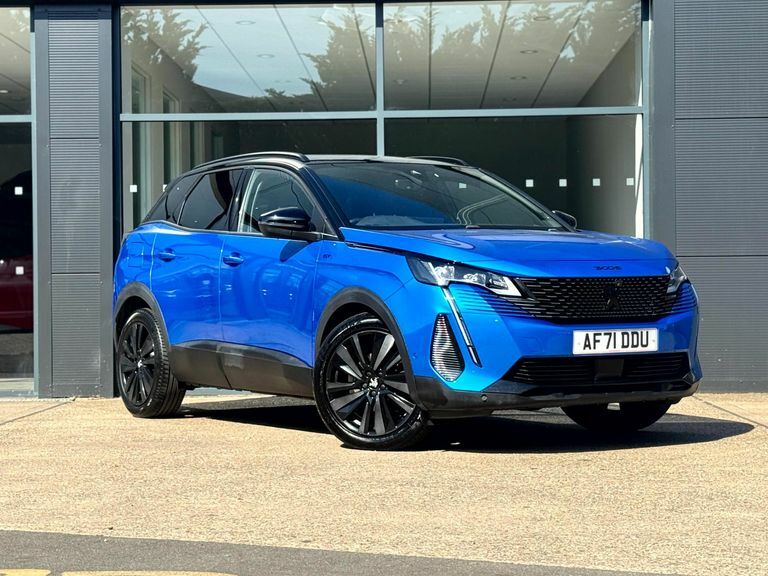 Peugeot 3008 1.5 Bluehdi Gt Premium Eat8 AF71DDU Blue