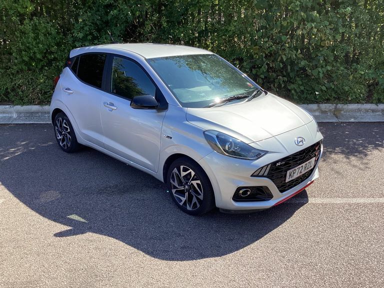 Hyundai I10 1.0 T-gdi N Line Silver