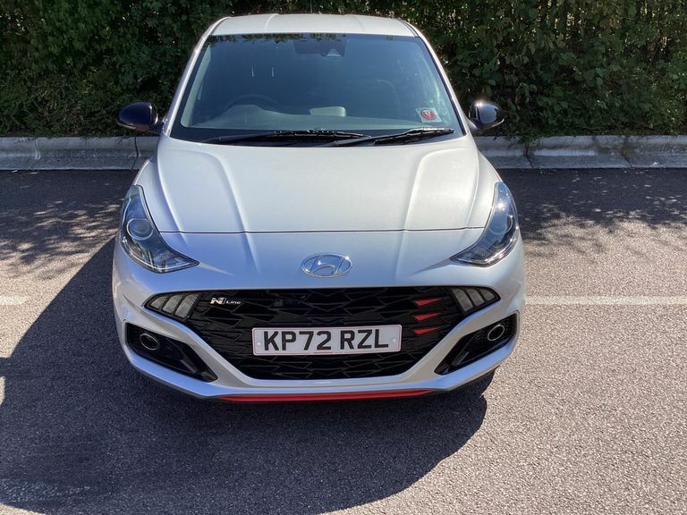 Hyundai I10 1.0 T-gdi N Line Silver #2