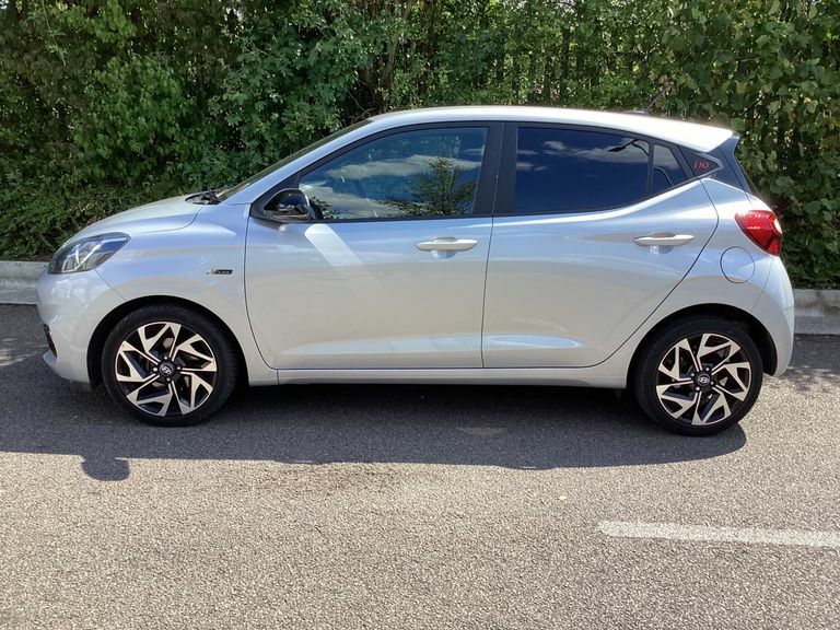 Hyundai I10 1.0 T-gdi N Line Silver #4