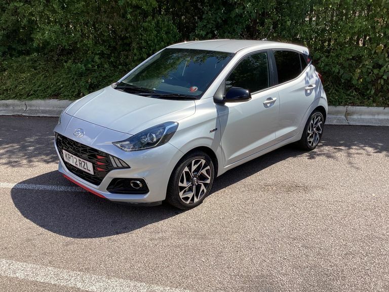 Hyundai I10 1.0 T-gdi N Line Silver #3