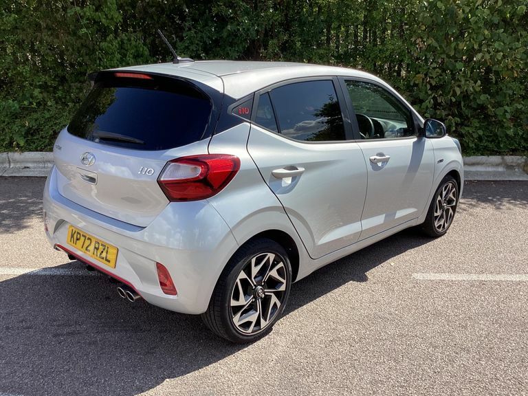 Hyundai I10 1.0 T-gdi N Line Silver #6