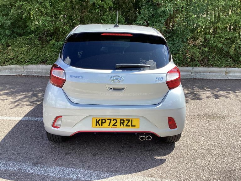 Hyundai I10 I10 Se Connect Mpi Blue #7