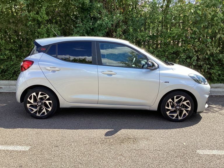 Hyundai I10 1.0 T-gdi N Line Silver #5