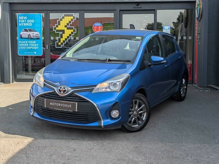 Toyota Yaris 1.33 Vvt-i Icon KN15YHY Blue #4