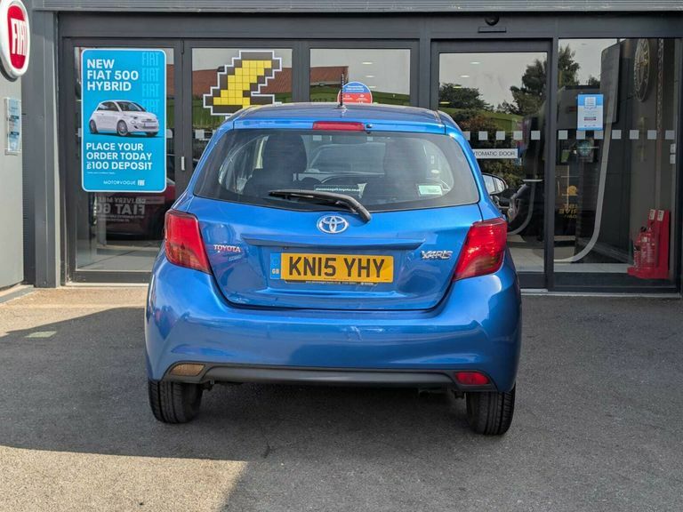 Toyota Yaris 1.33 Vvt-i Icon KN15YHY Blue #5