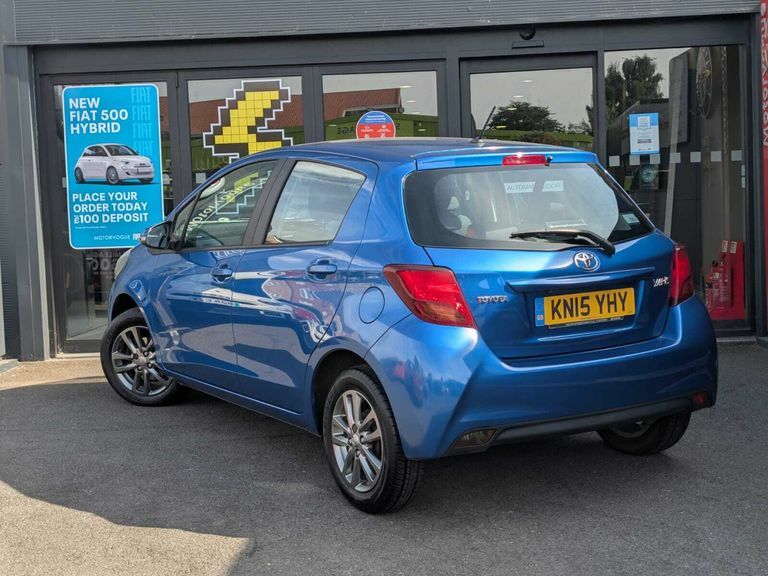 Toyota Yaris 1.33 Vvt-i Icon KN15YHY Blue #6
