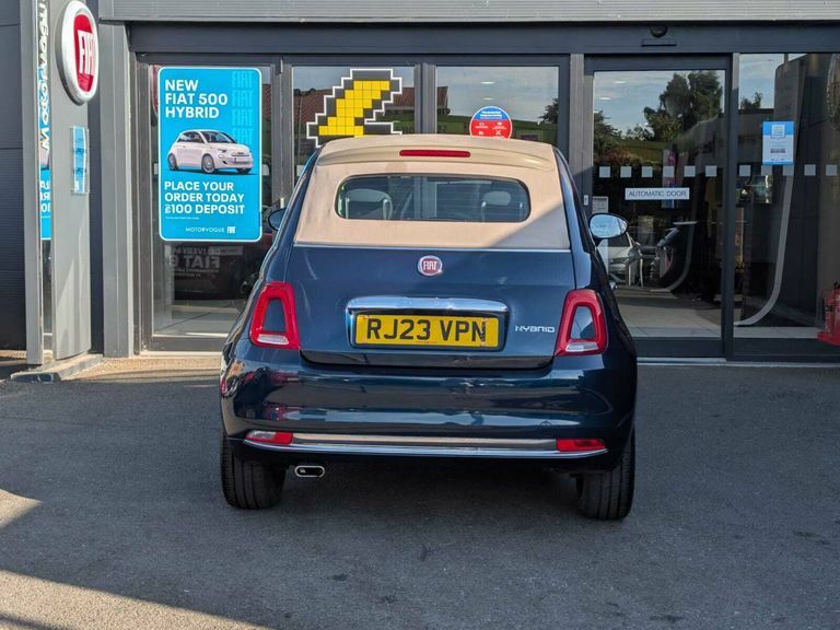 Fiat 500 1.0 Mild Hybrid Top Blue #3