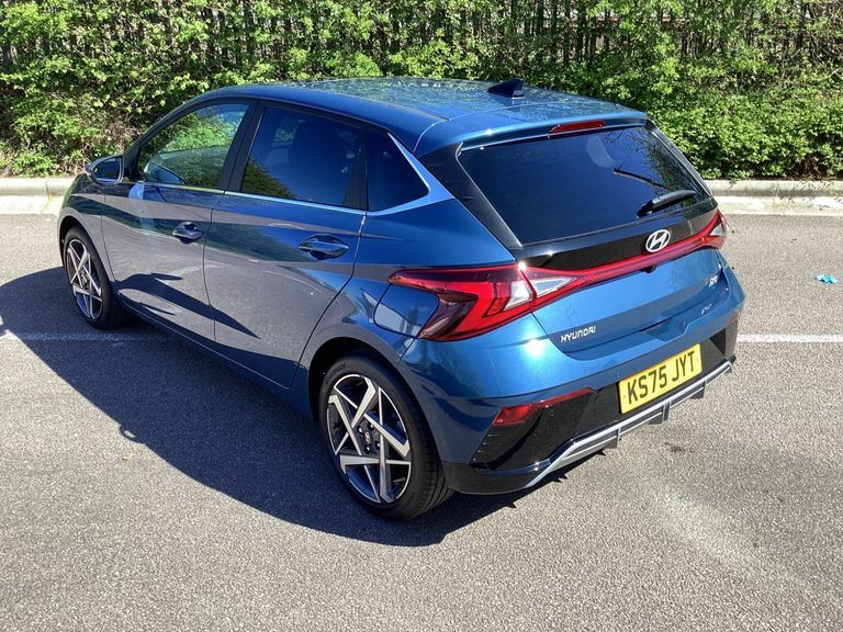 Hyundai I20 1.0T Gdi Ultimate Dct Blue #5