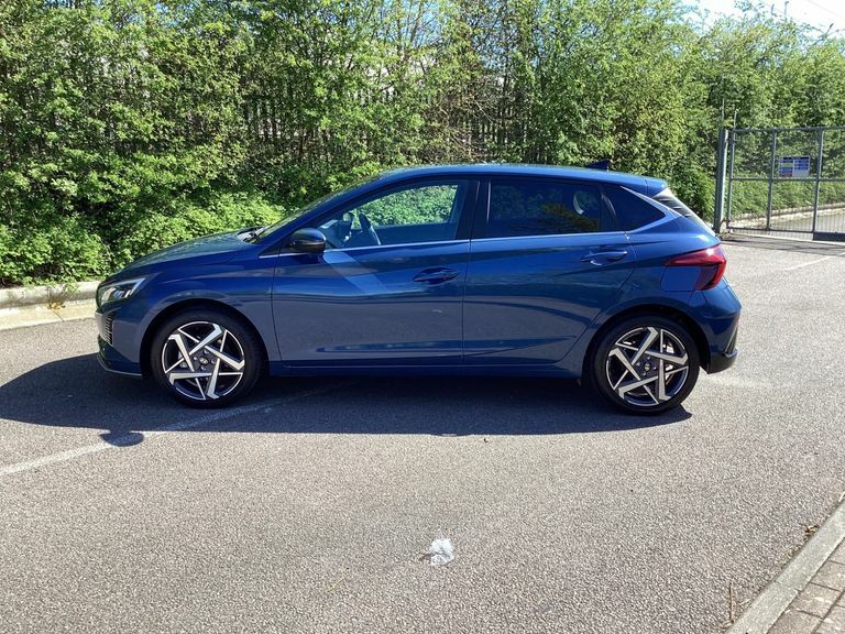 Hyundai I20 1.0T Gdi Ultimate Dct Blue #4