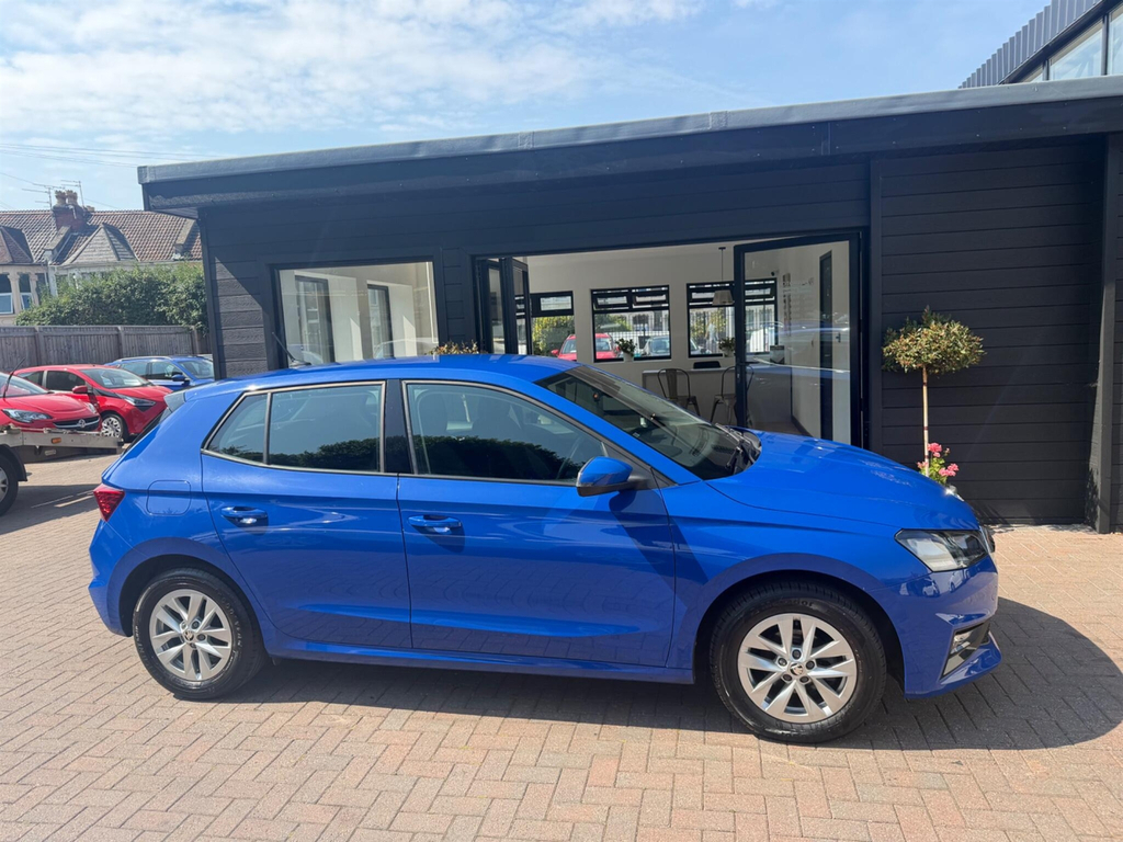 Skoda Fabia Hatchback Blue #4