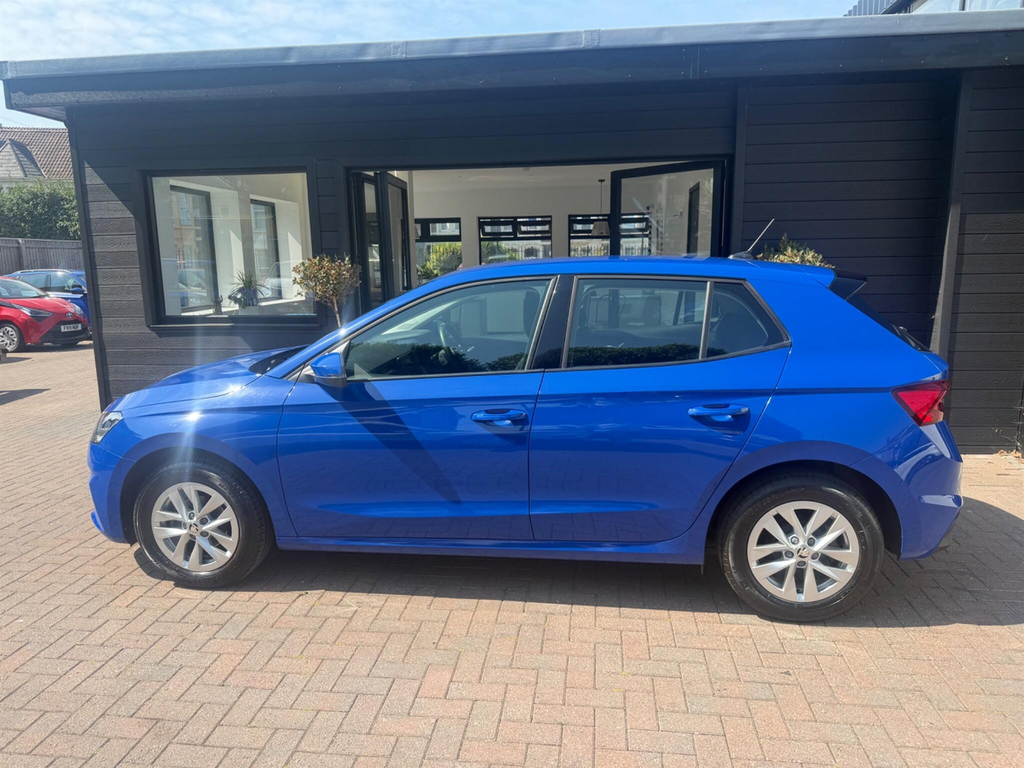 Skoda Fabia 1.0 Tsi 110 Se Comfort Dsg Blue #7