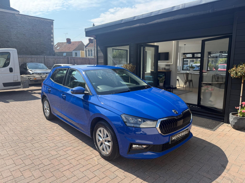 Skoda Fabia Hatchback Blue #3