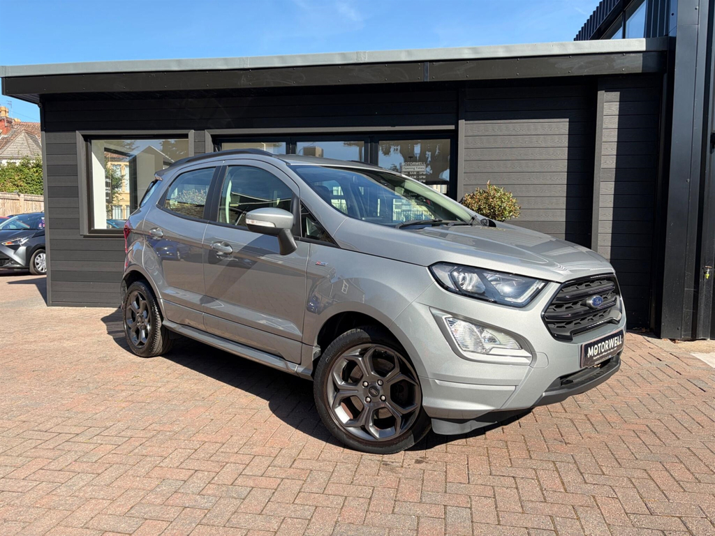 Ford Ecosport 1.0T Ecoboost St-line Euro 6 Ss Silver
