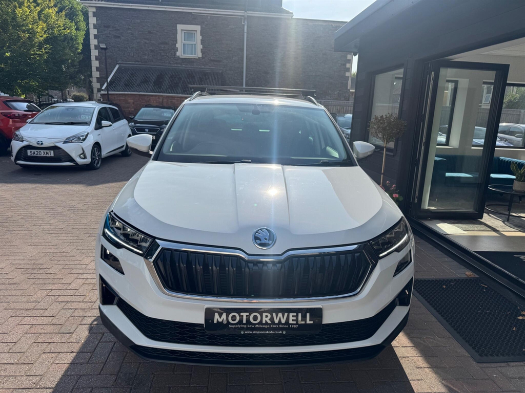 Skoda Karoq 1.0 Tsi Se Drive Euro 6 Ss White #2