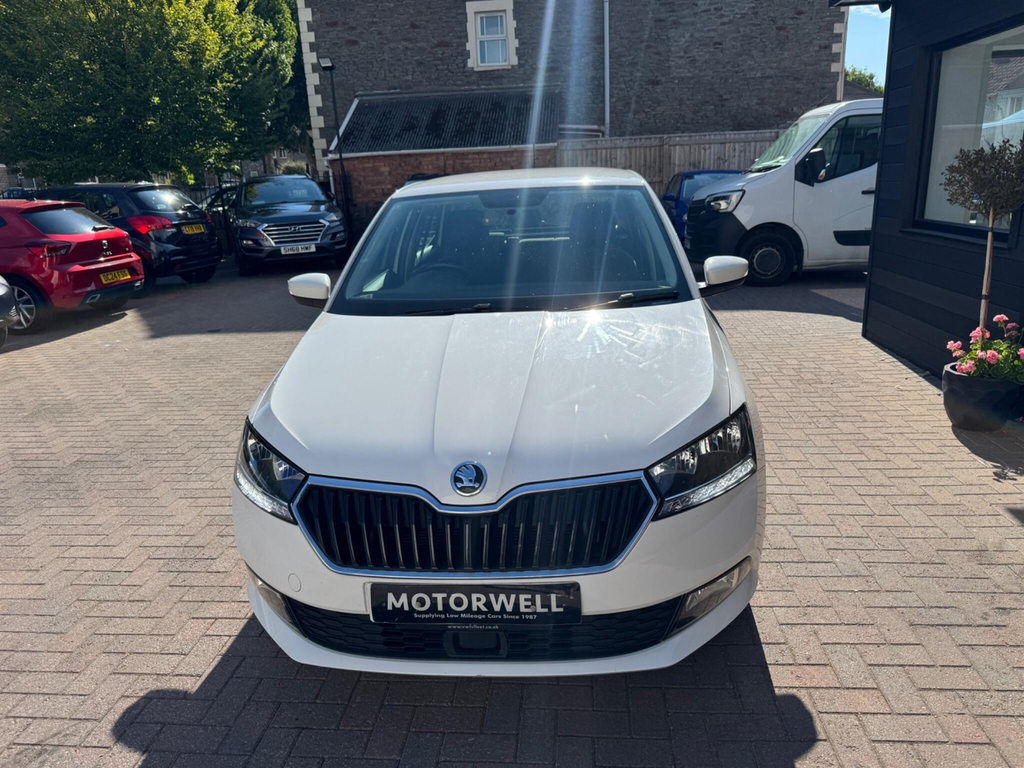 Skoda Fabia 1.0 Tsi Se Dsg Euro 6 Ss White #5