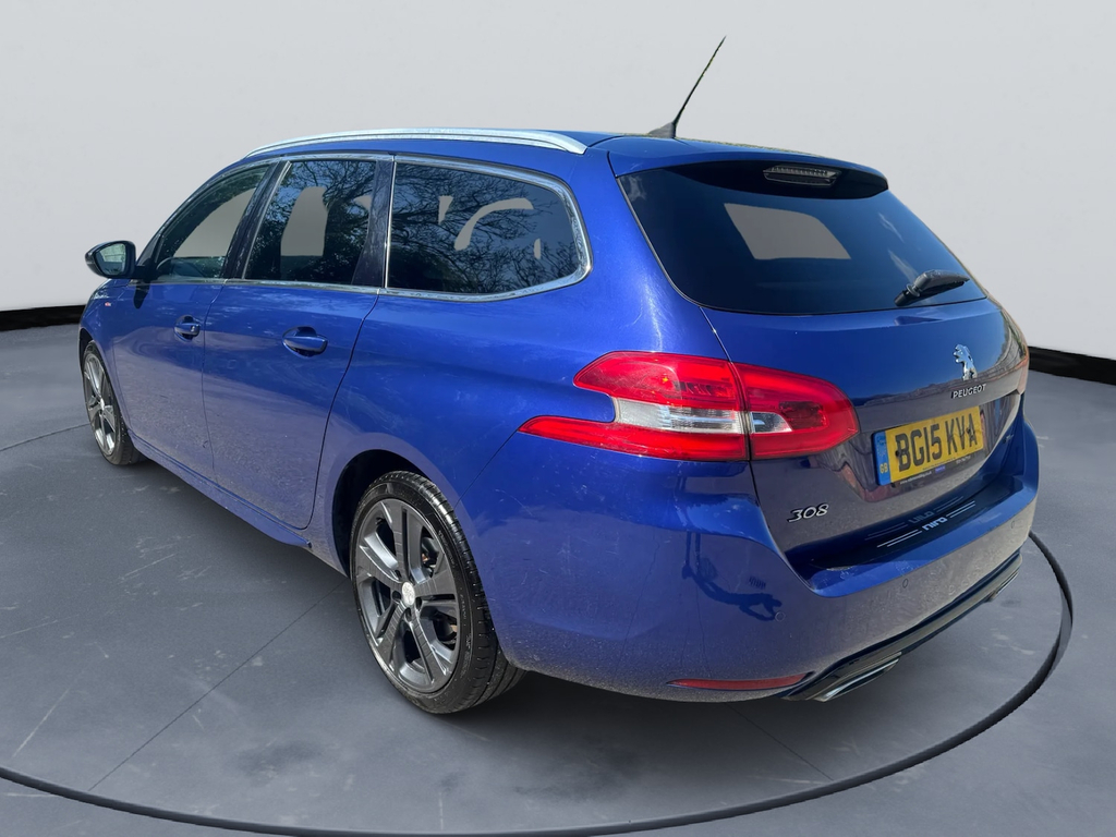Peugeot 308 Estate 2.0 Bluehdi 150 Gt Line Eat6 White #7