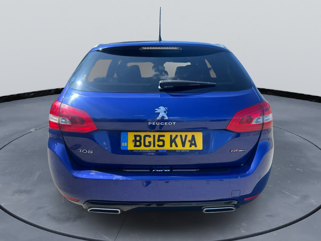 Peugeot 308 Estate 2.0 Bluehdi 150 Gt Line Eat6 White #9