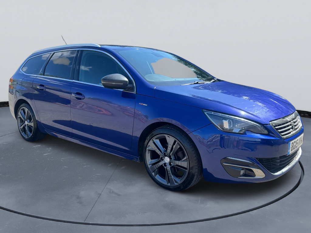 Peugeot 308 Estate 2.0 Bluehdi 150 Gt Line Eat6 White #25