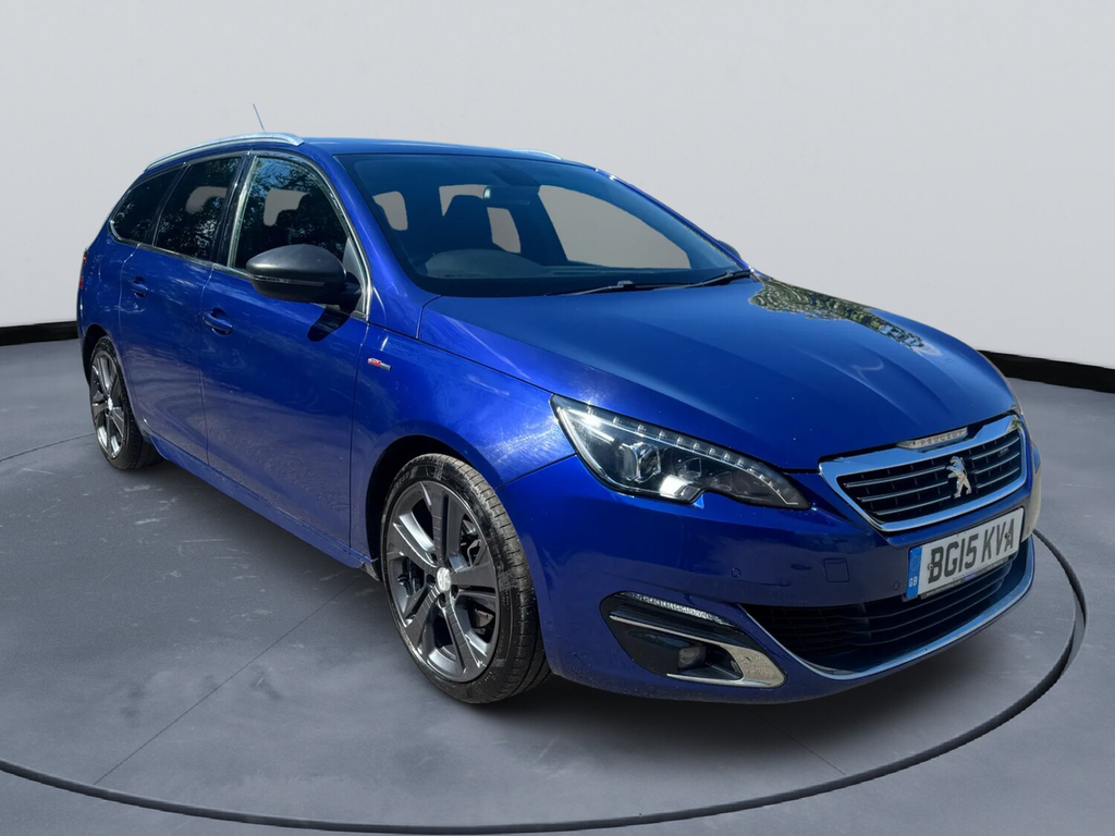 Peugeot 308 Estate 2.0 Bluehdi 150 Gt Line Eat6 White #26