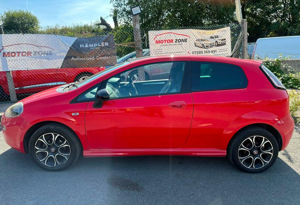 Fiat Punto 1.4 Sporting Euro 5 Ss Red #5