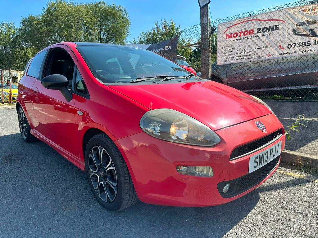 Fiat Punto 1.4 Sporting Euro 5 Ss Red