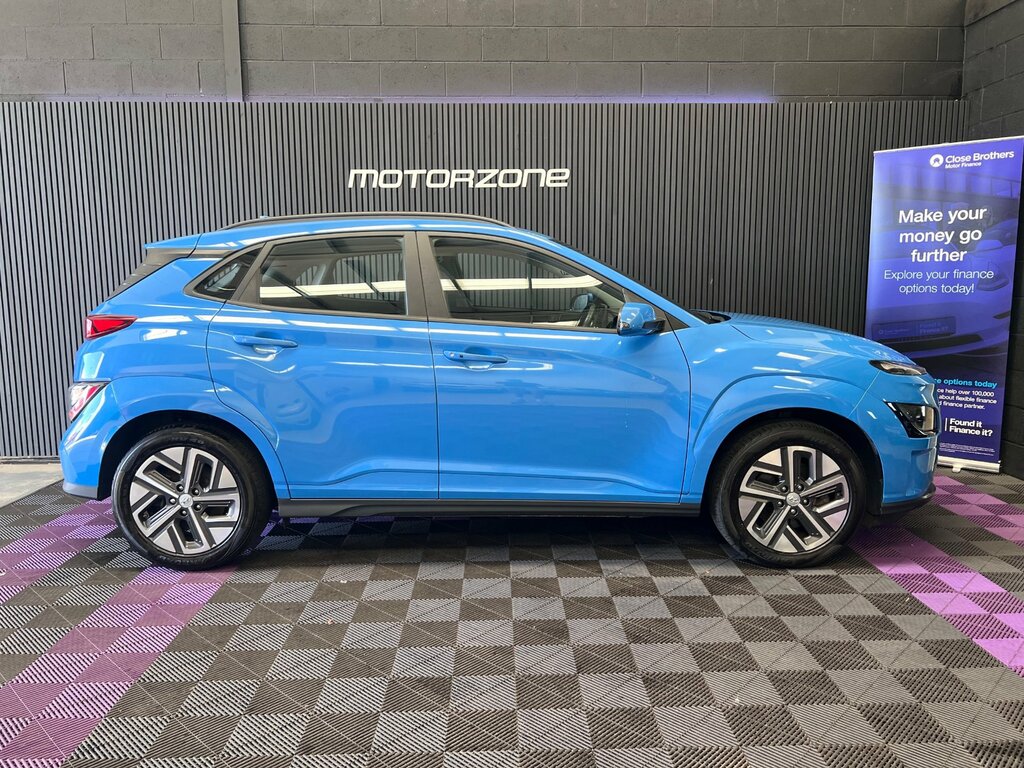 Hyundai Kona 39Kwh Se Connect Suv 10.5Kw Cha Blue #6