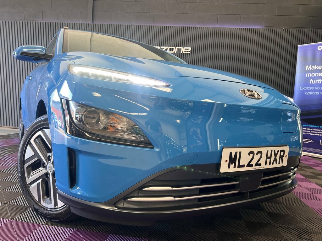 Hyundai Kona 39Kwh Se Connect Suv 10.5Kw Cha Blue #4
