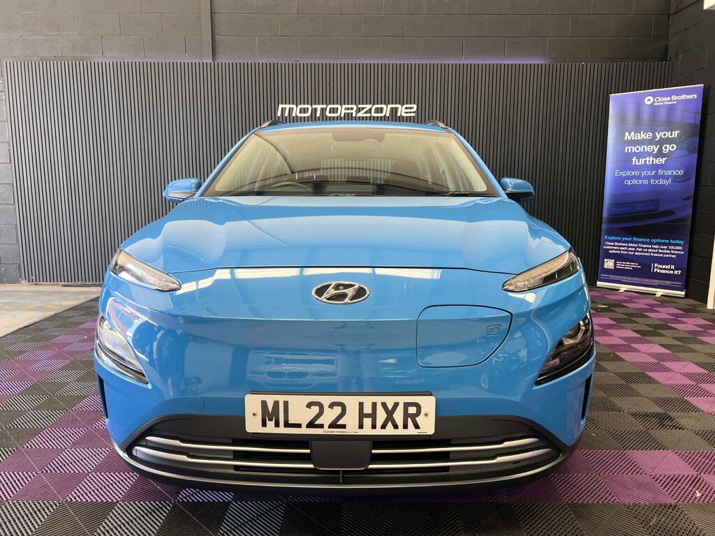 Hyundai Kona 39Kwh Se Connect Suv 10.5Kw Cha Blue #5
