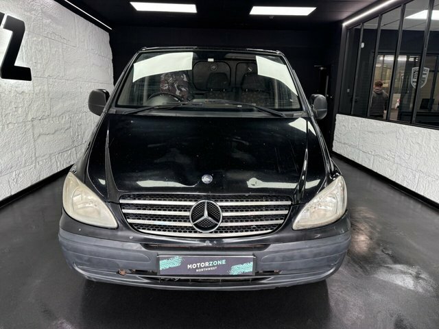 Mercedes-Benz Vito 2.1 111Cdi Long Panel Van Lwb 1 Black #2