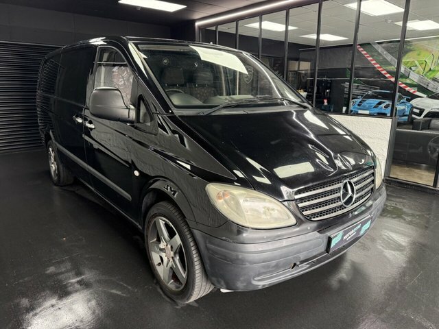 Mercedes-Benz Vito 2.1 111Cdi Long Panel Van Lwb 1 Black #3