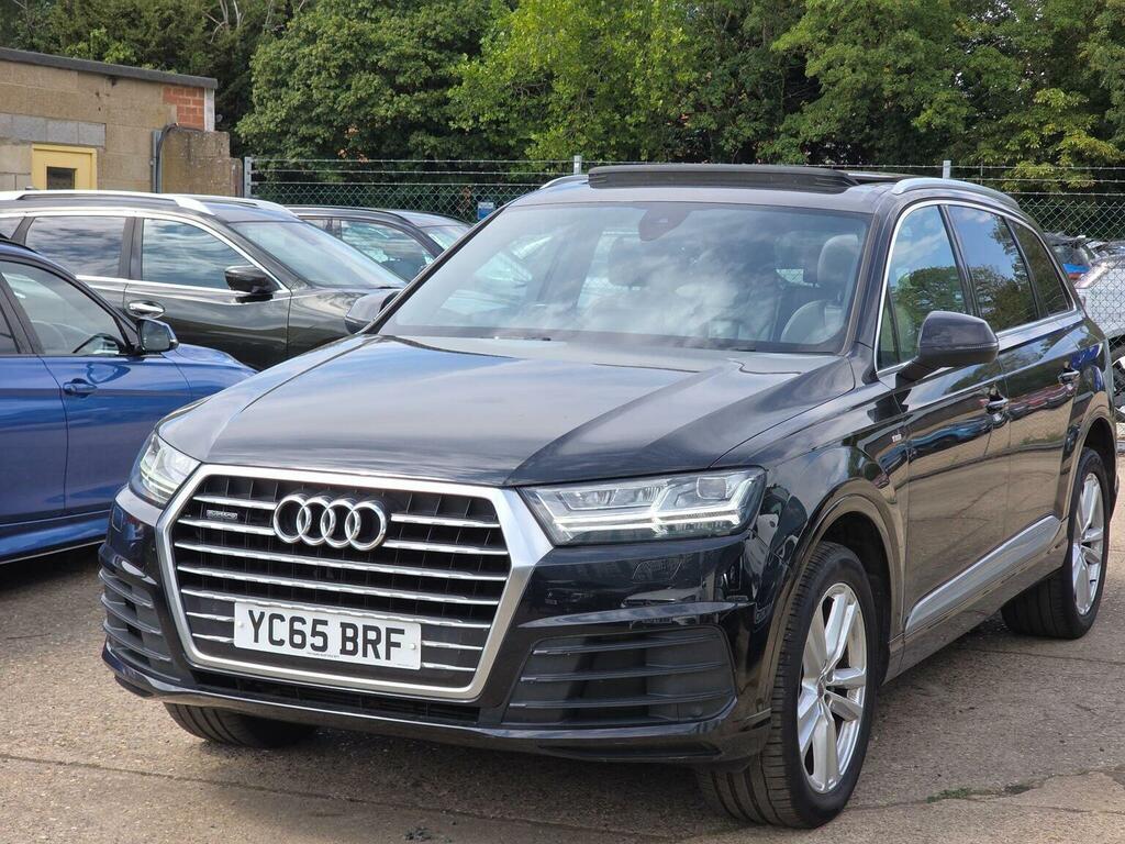 Audi Q7 Suv 3.0 Tdi V6 S Line Tiptronic Quattro Euro 6 S YC65BRF Black #6