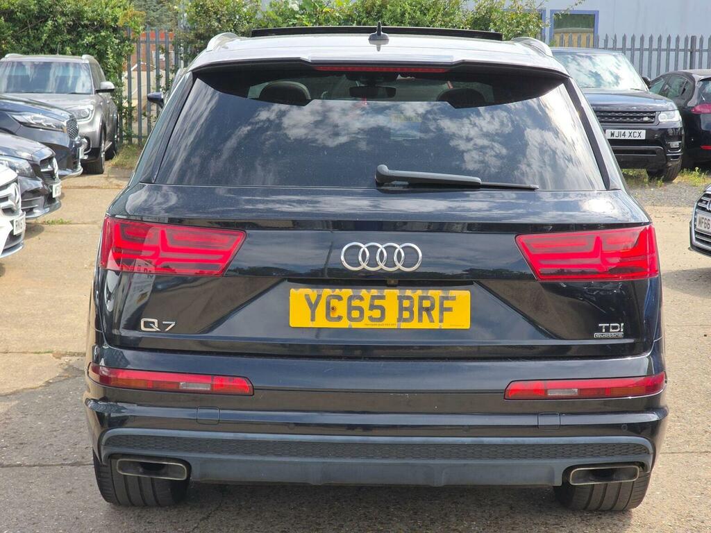 Audi Q7 Suv 3.0 Tdi V6 S Line Tiptronic Quattro Euro 6 S YC65BRF Black #3