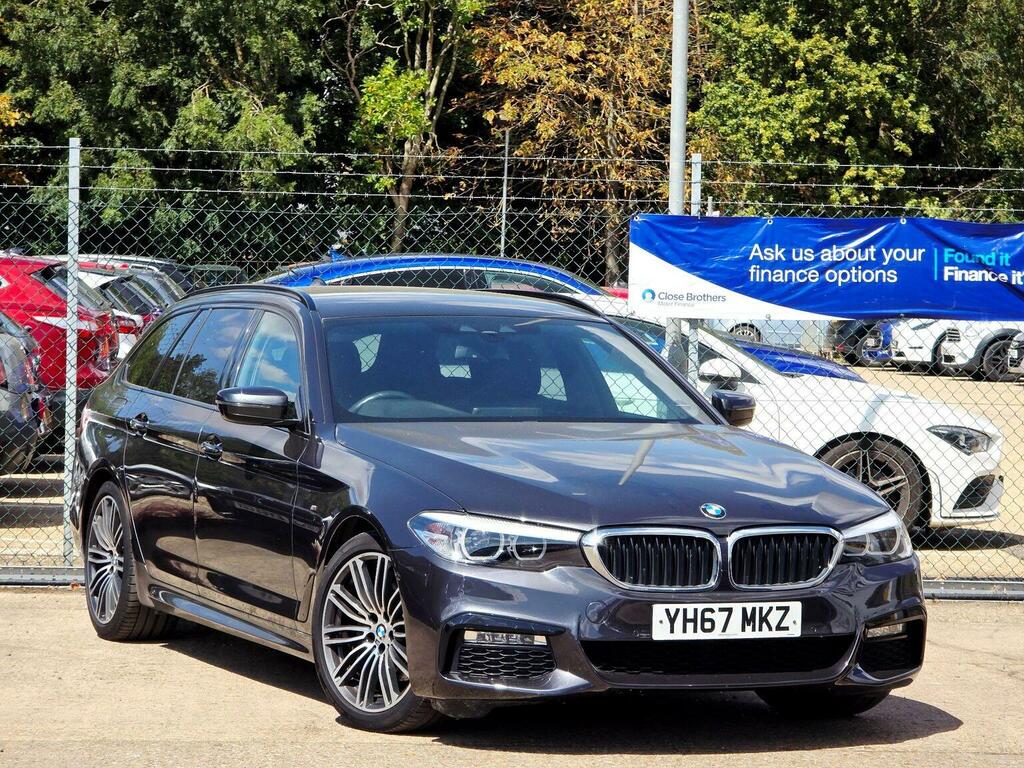 BMW 5 Series Estate 2.0 520D M Sport Touring Euro 6 Ss YH67MKZ Grey