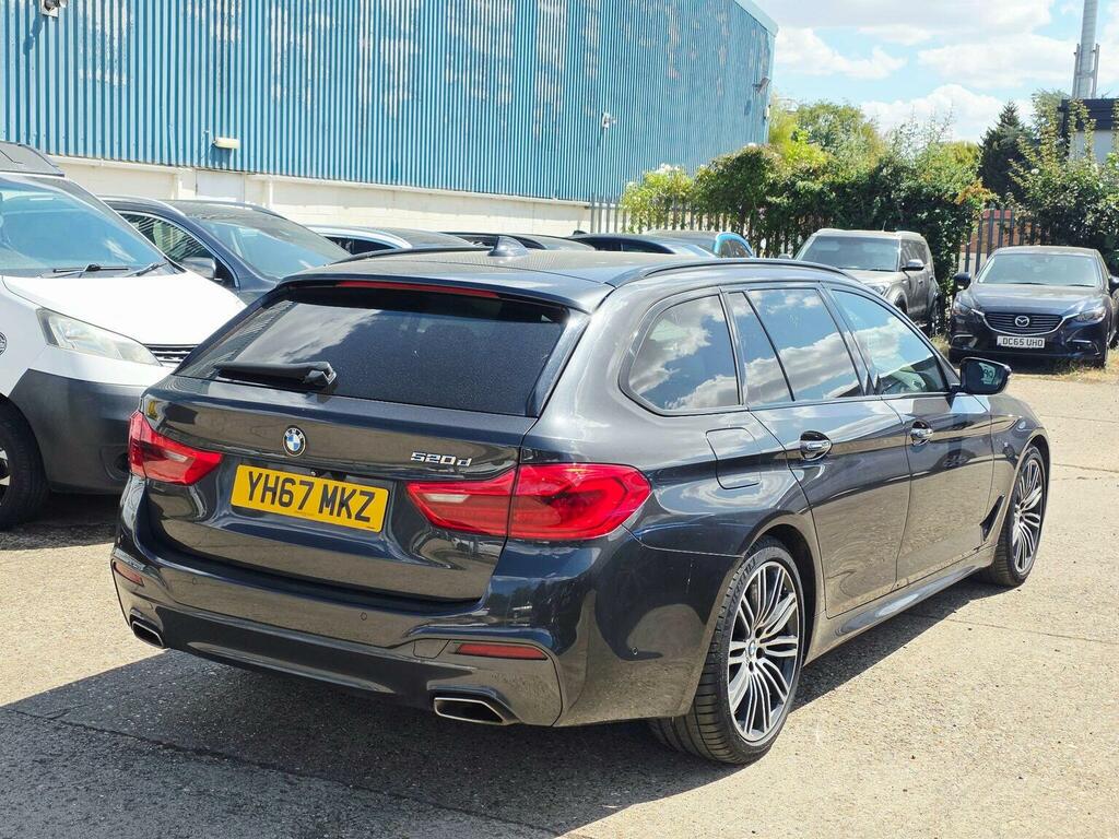 BMW 5 Series Estate 2.0 520D M Sport Touring Euro 6 Ss YH67MKZ Grey #3