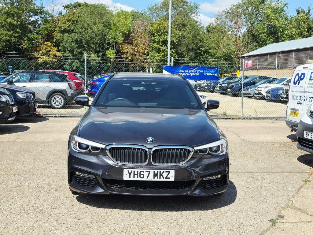 BMW 5 Series Estate 2.0 520D M Sport Touring Euro 6 Ss YH67MKZ Grey #5