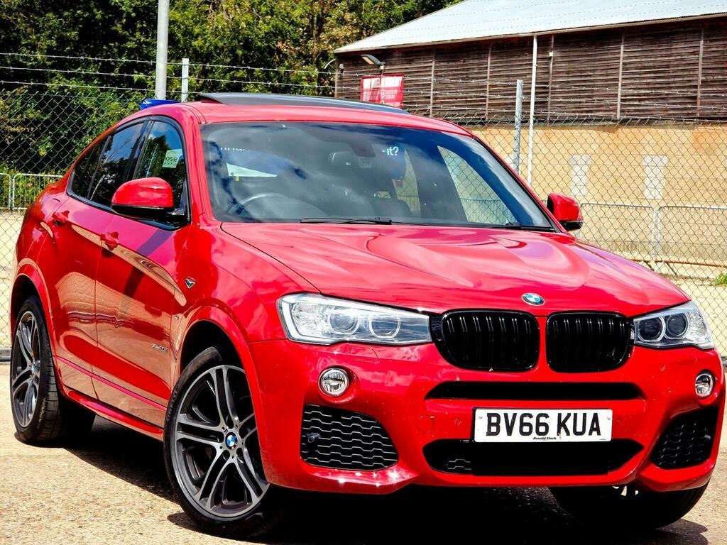 BMW X4 2.0 20D M Sport Xdrive Euro 6 Ss Red