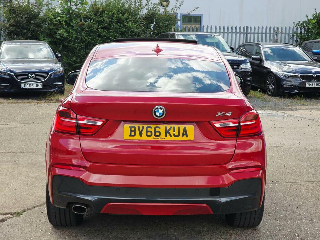 BMW X4 2.0 20D M Sport Xdrive Euro 6 Ss Red #4