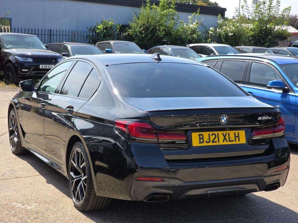 BMW 5 Series 2.0 530E 12Kwh M Sport Steptronic Euro 6 Ss Black #5