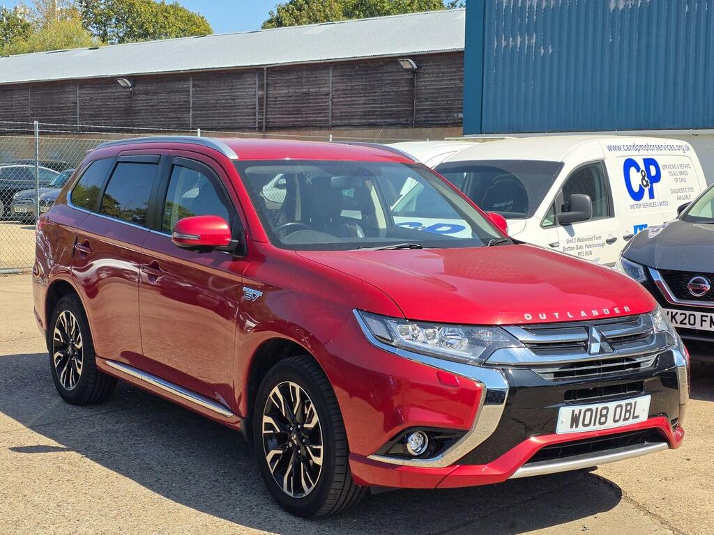 Mitsubishi Outlander 2.0H 12Kwh Juro Cvt 4Wd Euro 6 Ss Red #11