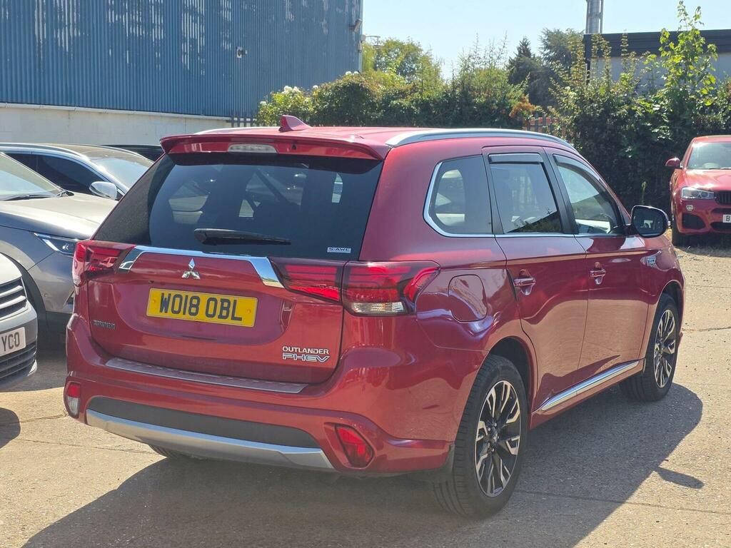 Mitsubishi Outlander 2.0H 12Kwh Juro Cvt 4Wd Euro 6 Ss Red #8