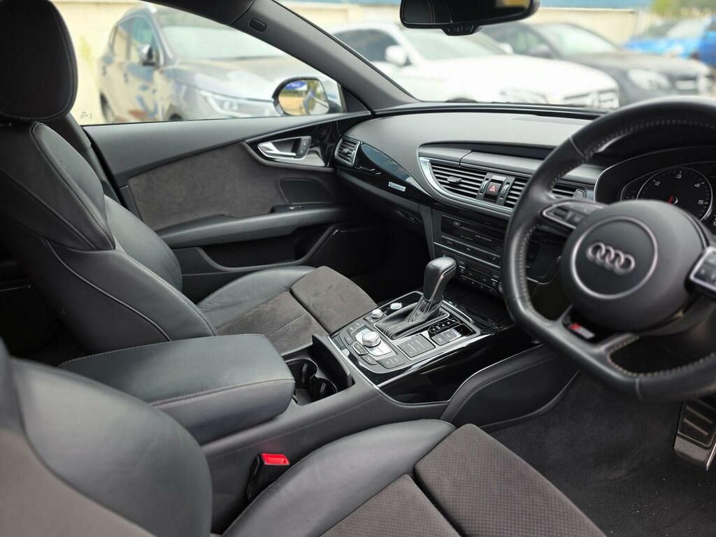 Audi A7 Hatchback 3.0 Tdi V6 Black Edition Sportback S Tro Black #3