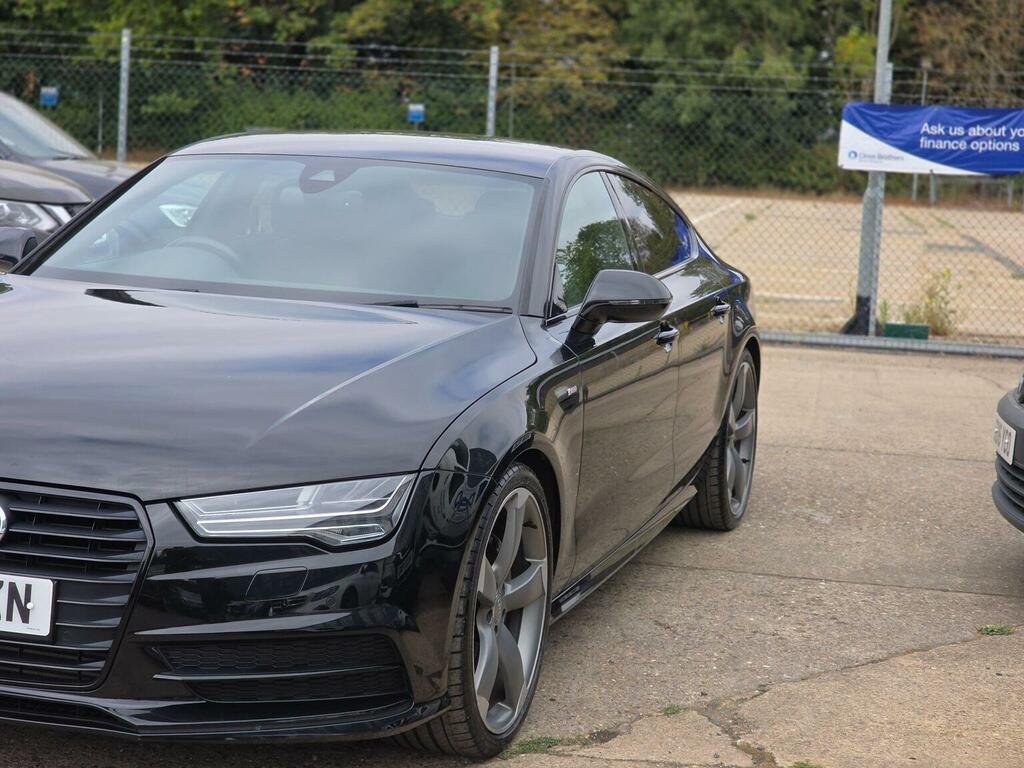 Audi A7 Hatchback 3.0 Tdi V6 Black Edition Sportback S Tro Black #6