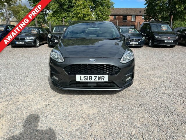 Ford Fiesta 1.5 Tdci St-line Hatchback Euro LS18ZWR Grey #2