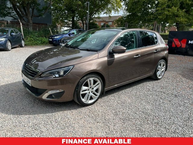 Peugeot 308 2.0 Bluehdi Feline Hatchback Euro BJ64XPD Brown #3